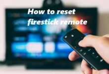 how to reset firestick remote